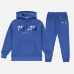 Trapstar Chenille Decoded Tracksuit Blue White