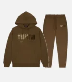 Trapstar Chenille Decoded Tracksuit Brown