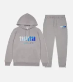 Trapstar Chenille Decoded Tracksuit Gray
