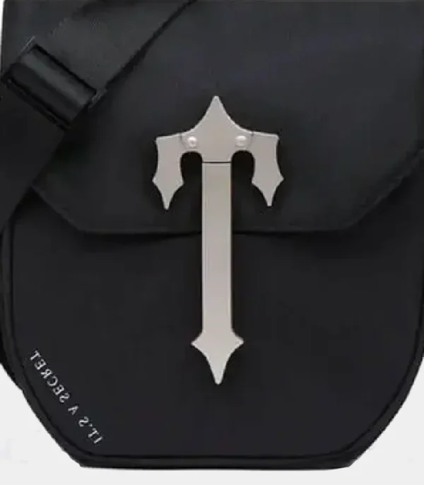 Trapstar Crossbody Bag Black - Image 2
