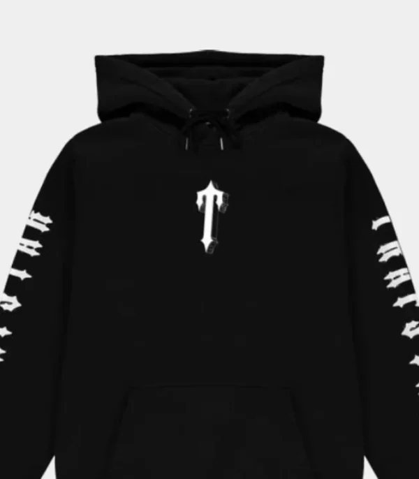 Trapstar Dave Hoodie Black - Image 2