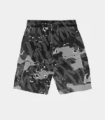 Trapstar Decoded Camo Shorts Black