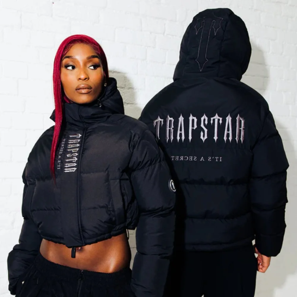 Trapstar-Decoded-Quilted-Jacket-With-Hood-Black-2.webp Trapstar Decoded Quilted Jacket With Hood Black - Image 3