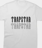 Trapstar Essential T-Shirt White Black - Image 2
