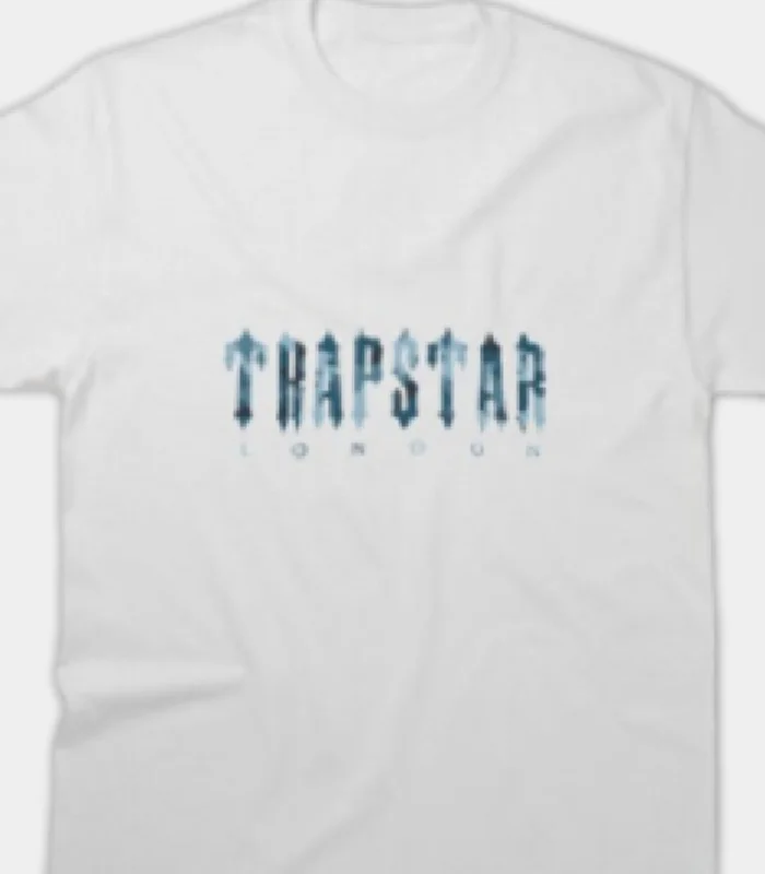 Trapstar-Essential-T-Shirt-White-Blue-1.webp Trapstar Essential T-Shirt White Blue - Image 2
