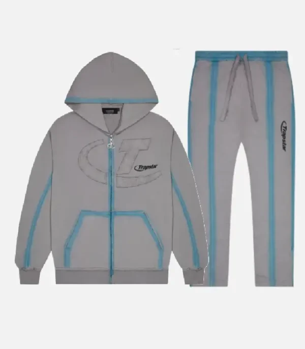 Trapstar Hyperdrive Tracksuit Gray - Image 1