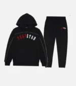 Trapstar Irongate Arch Chenille Tracksuit Black