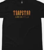 Trapstar It’s A Secret Fire T-Shirt Black - Image 2