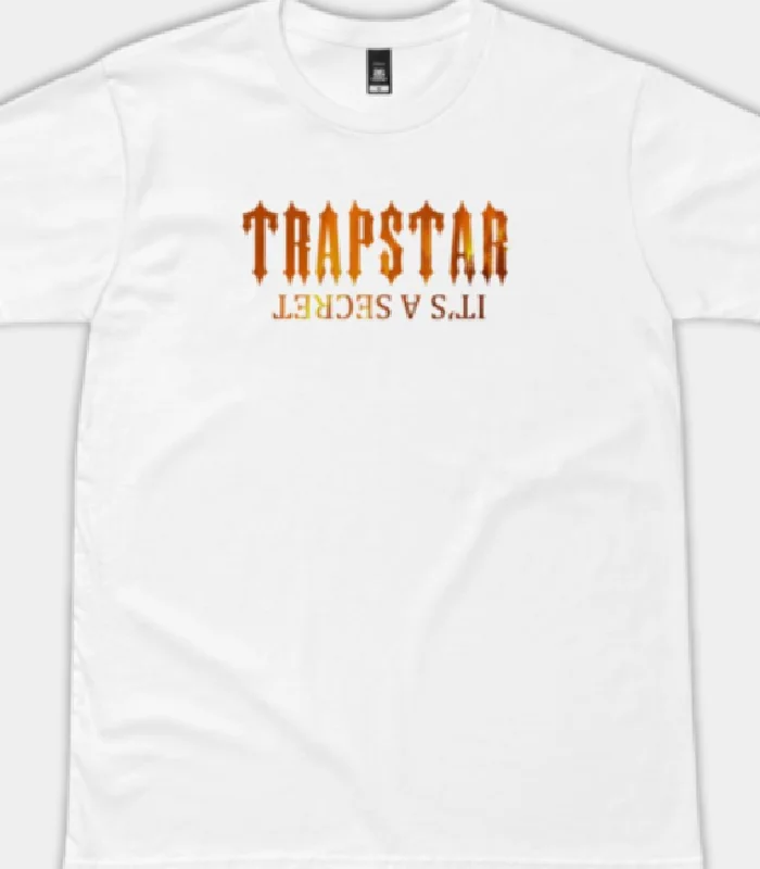 Trapstar-Its-A-Secret-Fire-T-Shirt-White-1.webp Trapstar It’s A Secret Fire T-Shirt White - Image 2