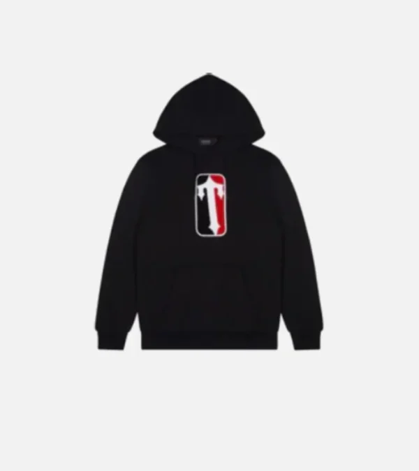 Trapstar League Chenille Tracksuit Black - Image 2