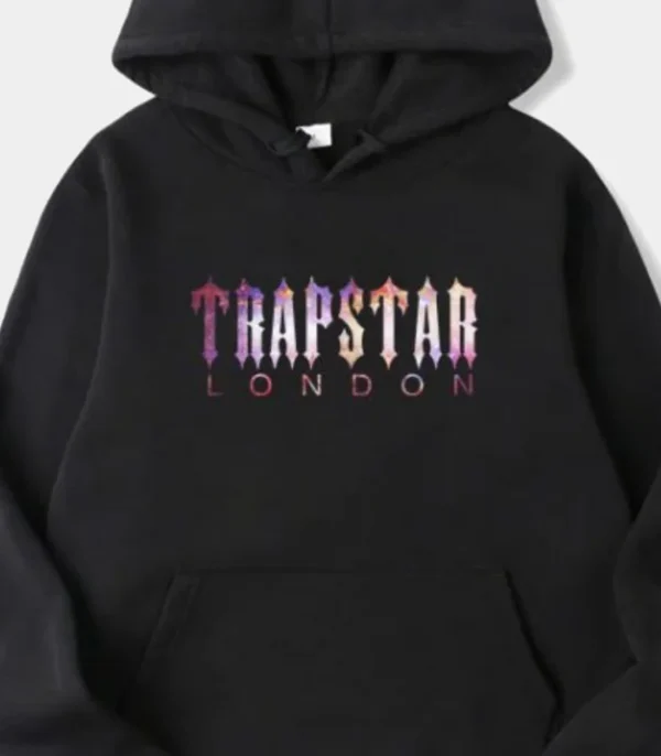 Trapstar London Galaxy Hoodie Black - Image 2
