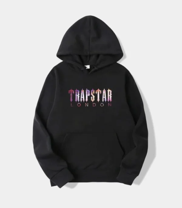 Trapstar London Galaxy Hoodie Black - Image 1