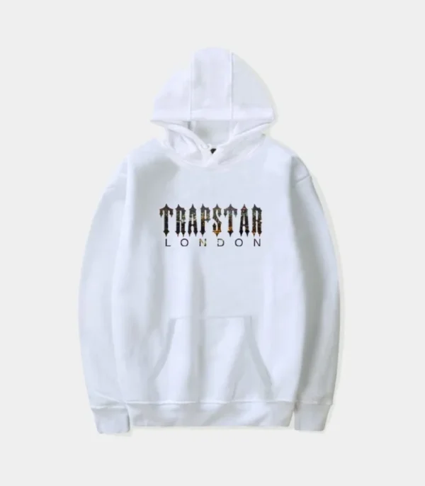 Trapstar London Galaxy Hoodie White - Image 1