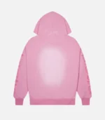 Trapstar Script Spray Hoodie Pink - Image 2