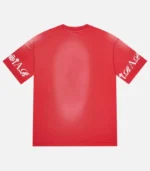 Trapstar Script T-Shirt Red - Image 2