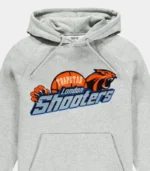 Trapstar Shooters Chenille Hoodie Gray - Image 2