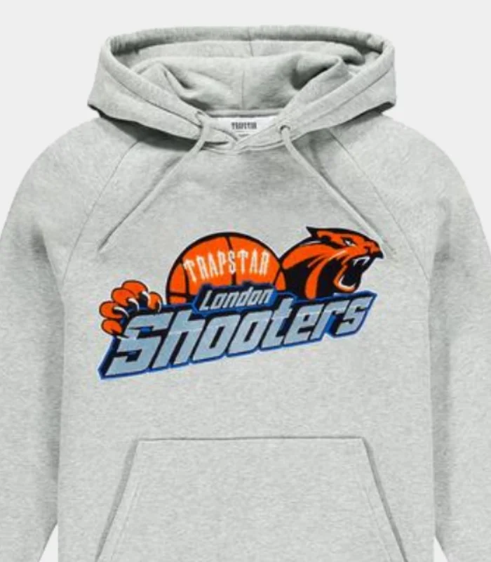Trapstar-Shooters-Chenille-Hoodie-Gray-1.webp Trapstar Shooters Chenille Hoodie Gray - Image 2