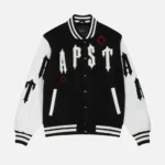 Trapstar Shooters College Jacket Black - Image 2