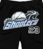 Trapstar Shooters SS23 Basketball Shorts Black/Ice - Image 2