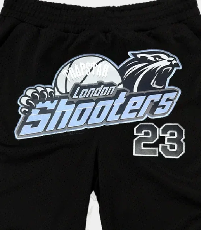Trapstar-Shooters-SS23-Basketball-Shorts-BlackIce-1.webp Trapstar Shooters SS23 Basketball Shorts Black/Ice - Image 2
