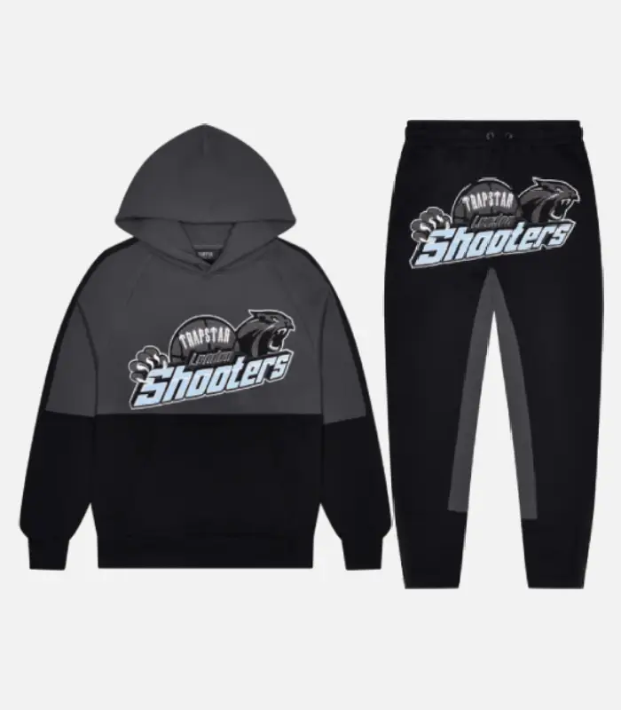 Trapstar-Shooters-Tracksuit-Black-Blue.webp Trapstar Shooters Tracksuit Black Blue - Image 1