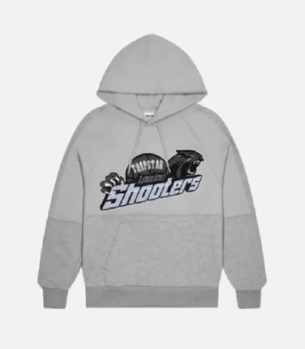 Trapstar Shooters Tracksuit Grey Blue - Image 2