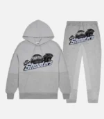 Trapstar Shooters Tracksuit Grey Blue