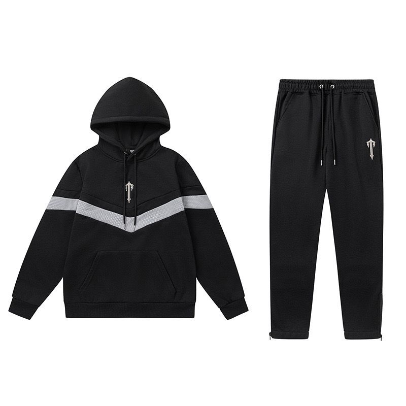 Trapstar-V-Stripe-Tracksuit-Black.jpeg Trapstar V-Stripe Tracksuit Black - Image 1