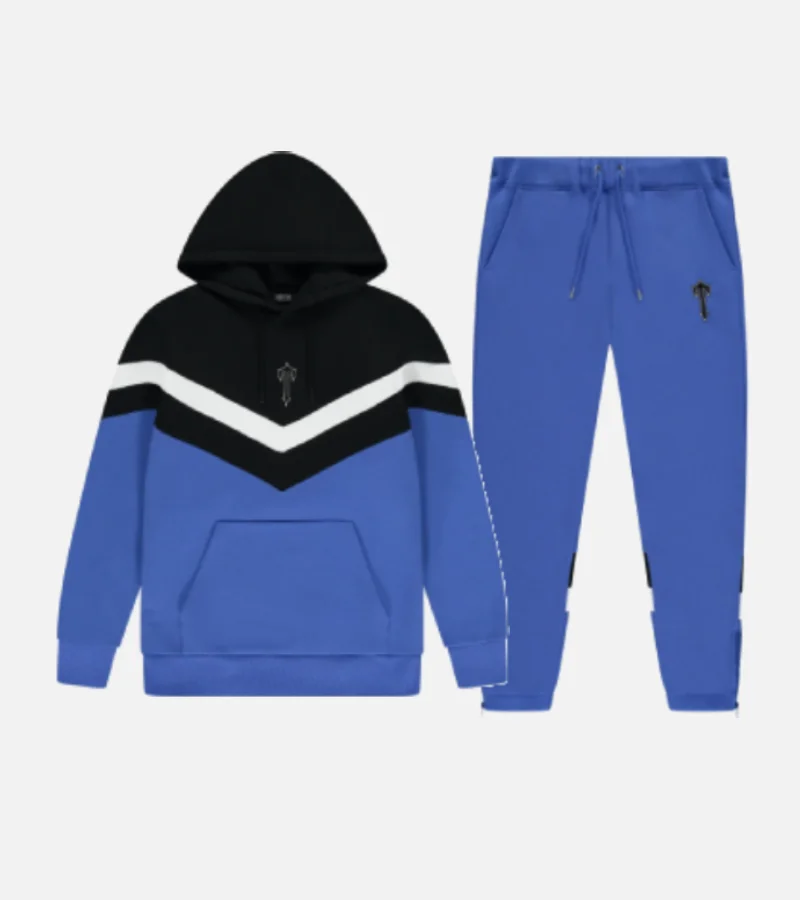 Trapstar-V-Stripe-Tracksuit-Blue.webp Trapstar V-Stripe Tracksuit Blue - Image 1