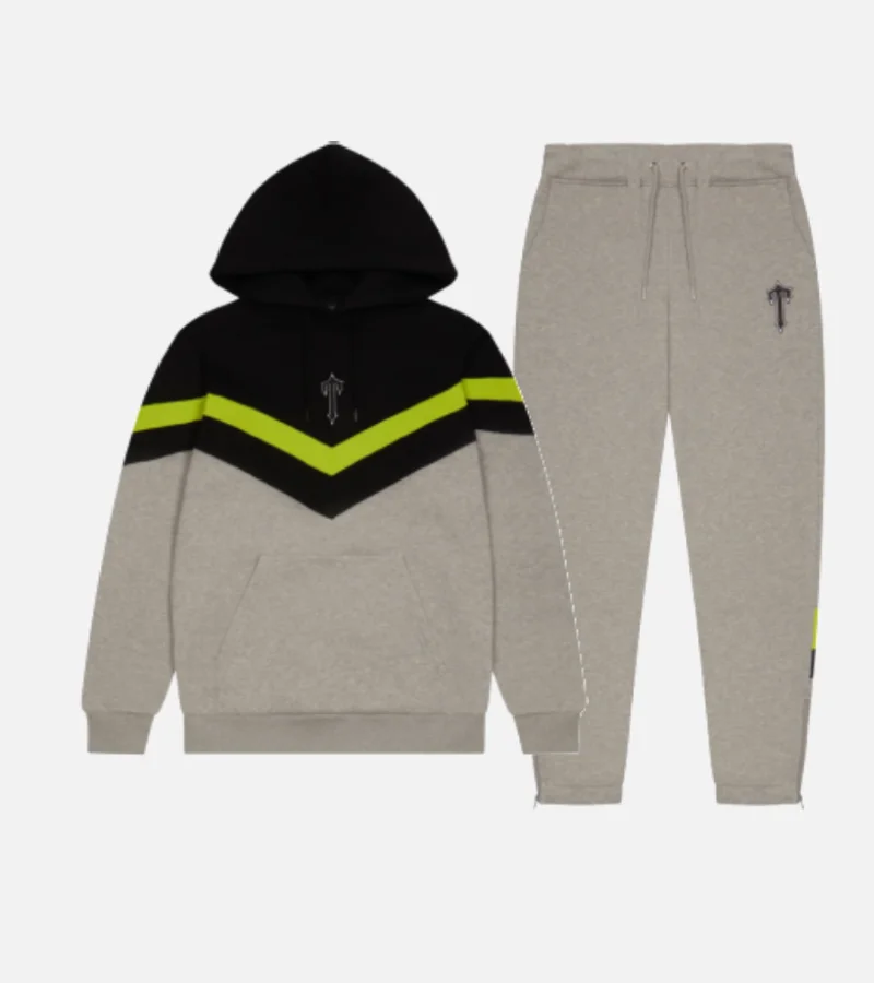 Trapstar-V-Stripe-Tracksuit-Gray.webp Trapstar V-Stripe Tracksuit Gray - Image 1