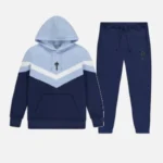 Trapstar V-Stripe Tracksuit Navy Blue