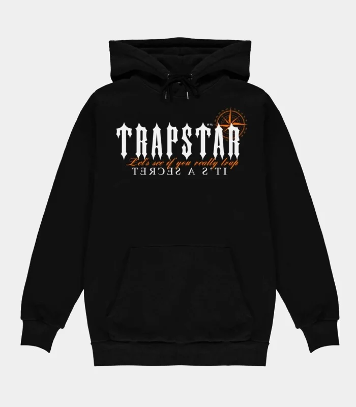 Trapstar-X-Central-C-Hoodie-Black.webp Trapstar X Central C Hoodie Black - Image 1